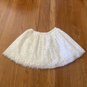 Adolfo Dominguez Spain Sequins Formal Floral Skirt